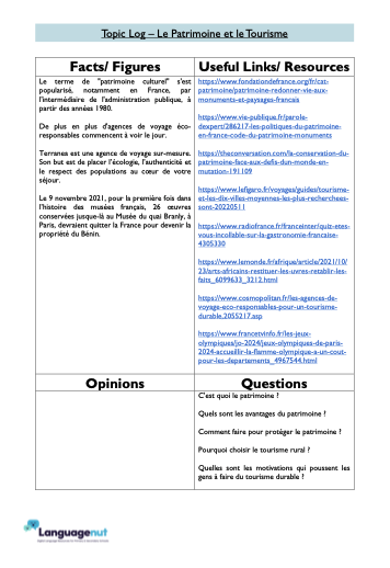 A Level/ Higher/ IB Topic Resources - Building Topic Awareness ...